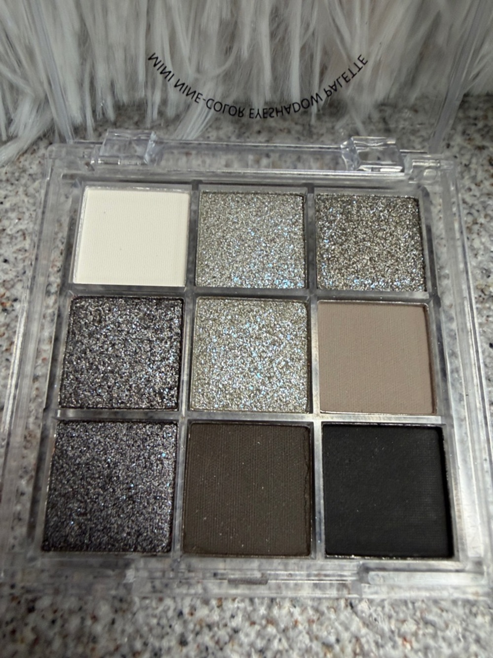 Neutral to Silver Shimmer Eyeshadow Palette